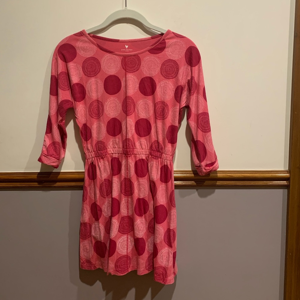 Girls Pink Tunic Dress